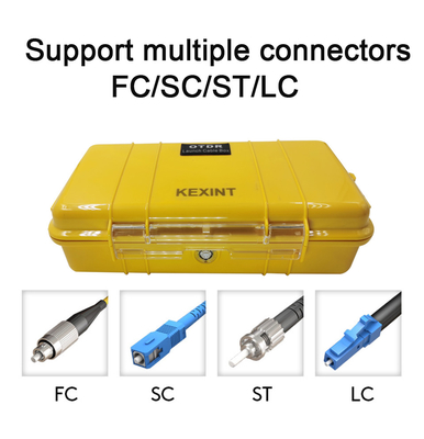 OTDR Launch Cable Box เครื่องมือไฟเบอร์ออปติก Outdoor SC / APC LC / APC Connector 1km SM 1310/1550nm